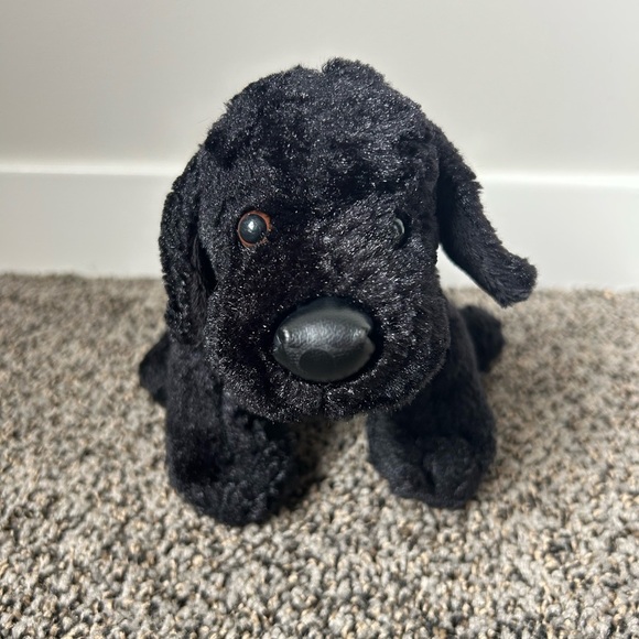 GANZ Webkinz black lab‎ plush - Picture 1 of 3